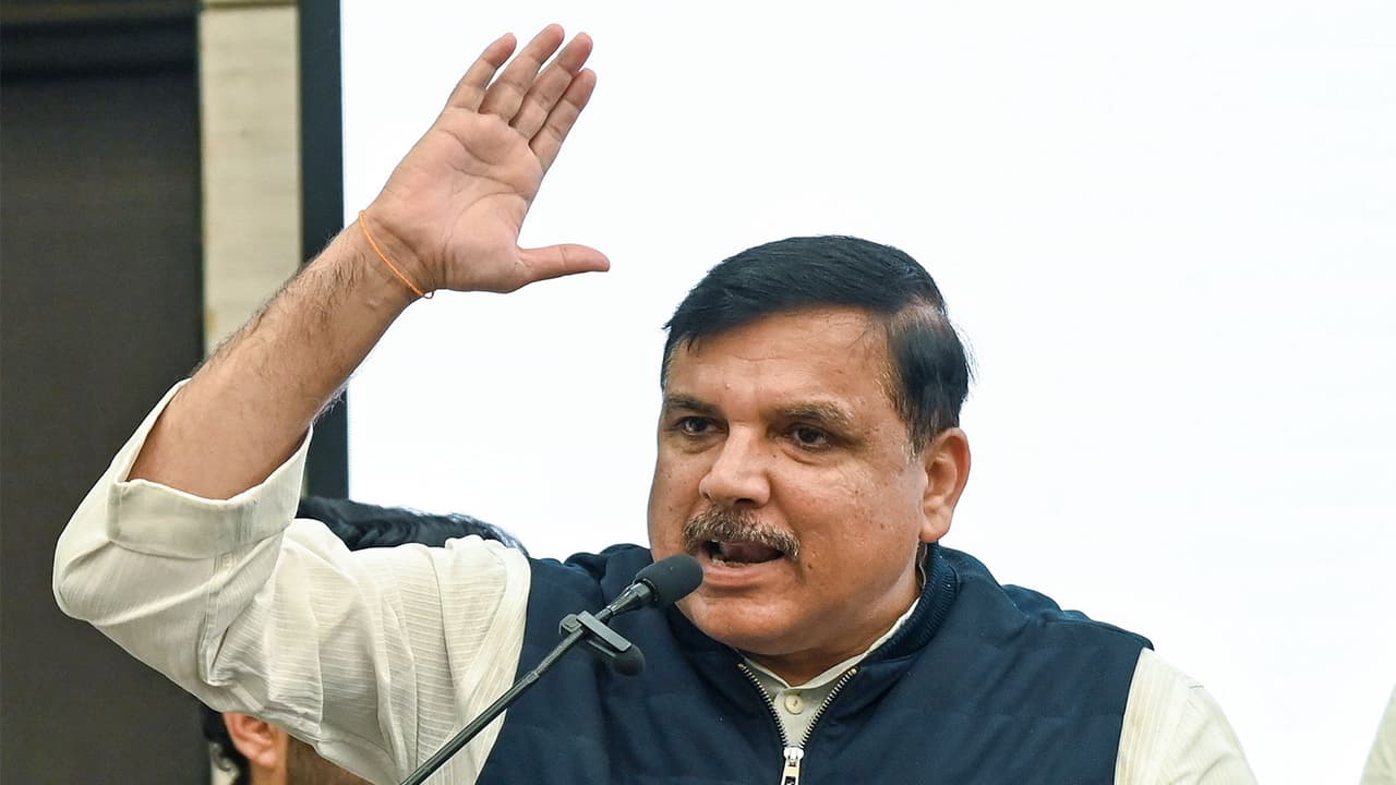 AAP's Sanjay Singh calls delegation head appointment a 'joke', 'mockery'