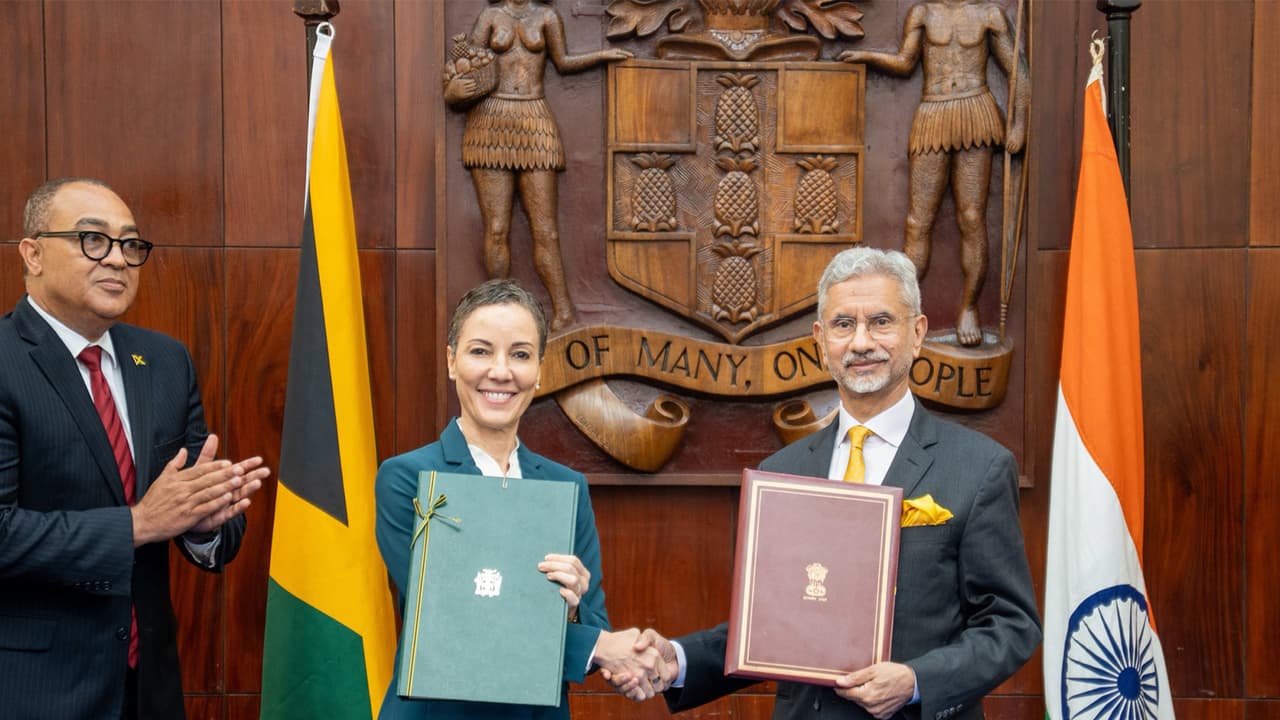 Jaishankar holds talks with Jamaican leaders to expand bilateral ties