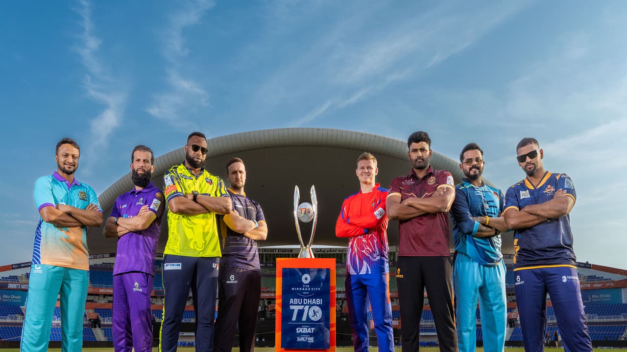 Abu Dhabi T10 Launch: Star Players Pollard and Ali Shine at Exciting Event