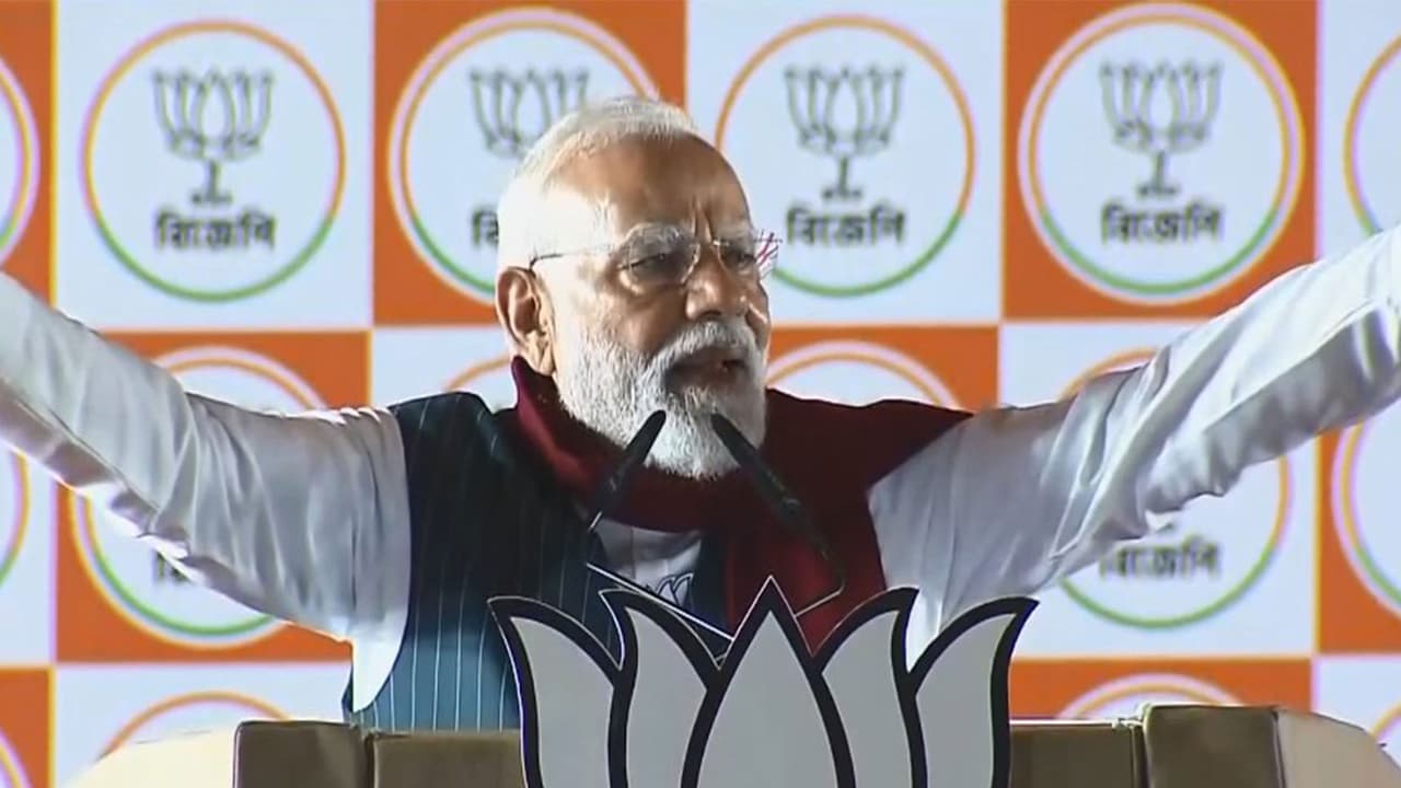 WB polls: PM Modi leads intense campaign offensive against TMC govt