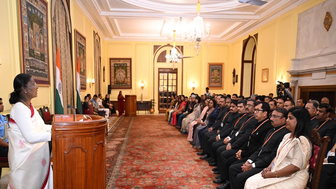 President Murmu to IAS officers: Your role is crucial to nation-building