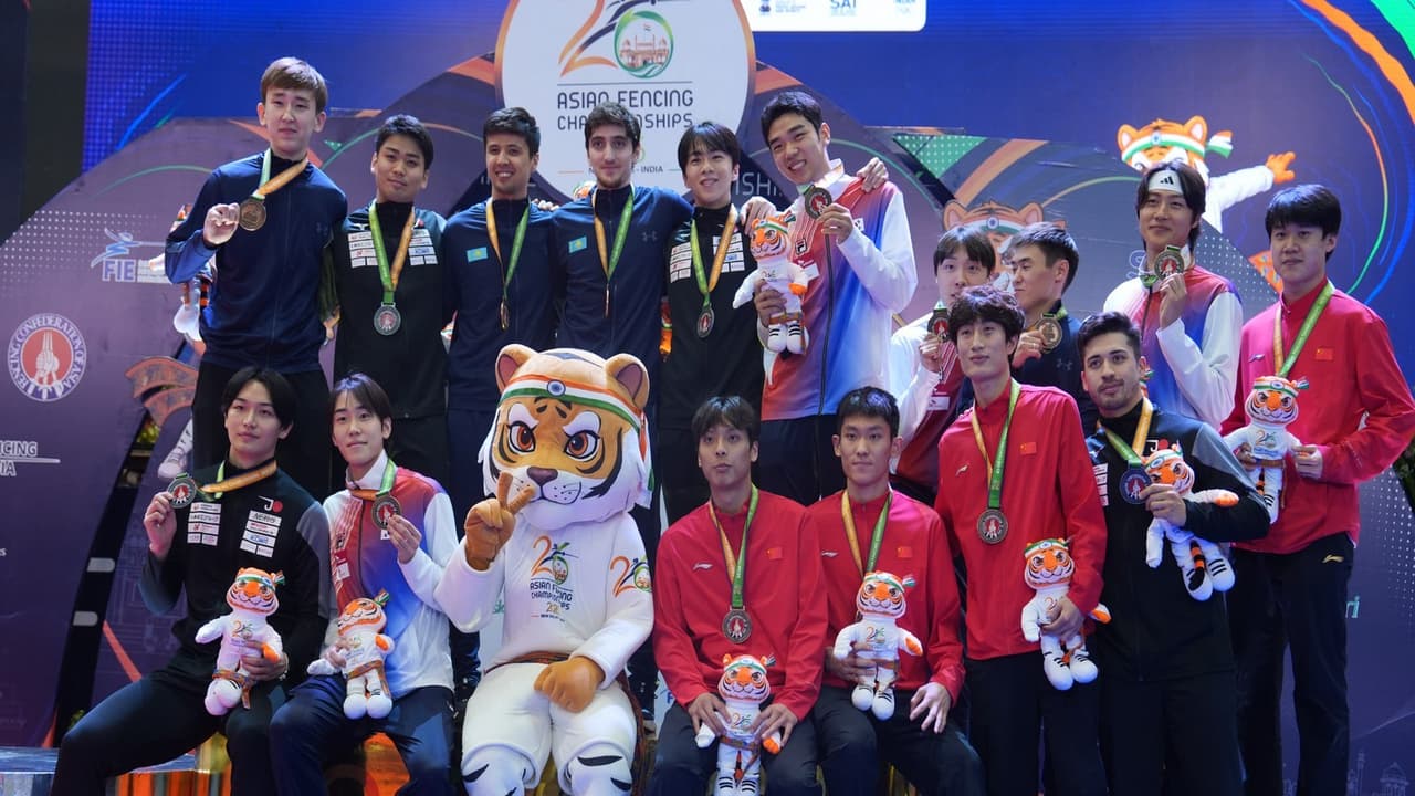 Asian Fencing: South Korea, Japan trade gold in team events clash