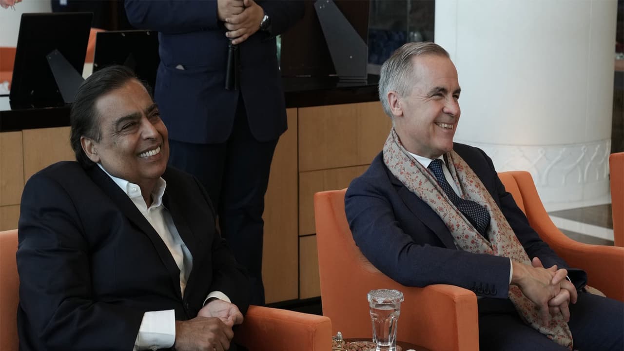 Canada's Mark Carney meets Mukesh Ambani to boost India trade ties