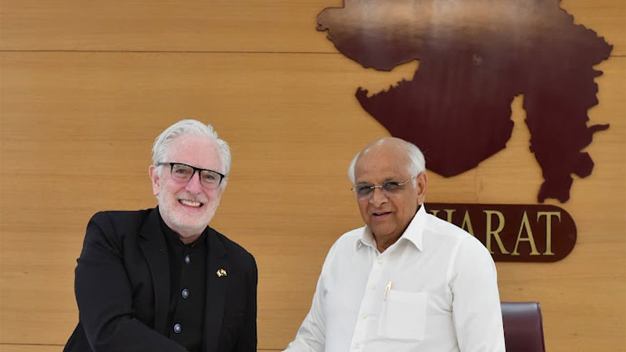 Ireland's Ambassador Meets Gujarat CM to Discuss Bilateral Cooperation