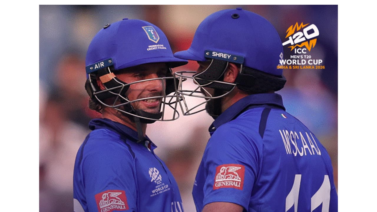 Mosca brothers seal Italy's first T20 WC win with record partnership