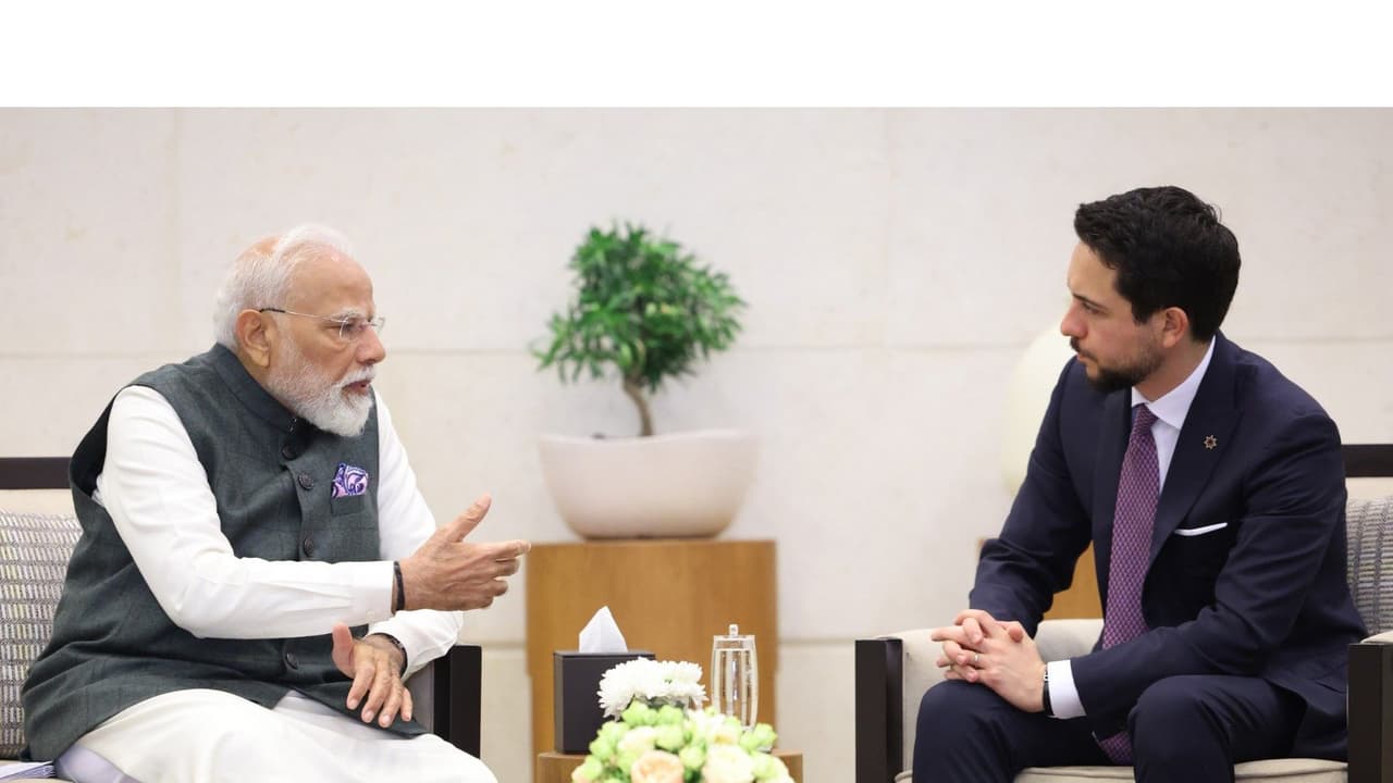 PM Modi, King Abdullah II review ties on 75th anniversary of relations