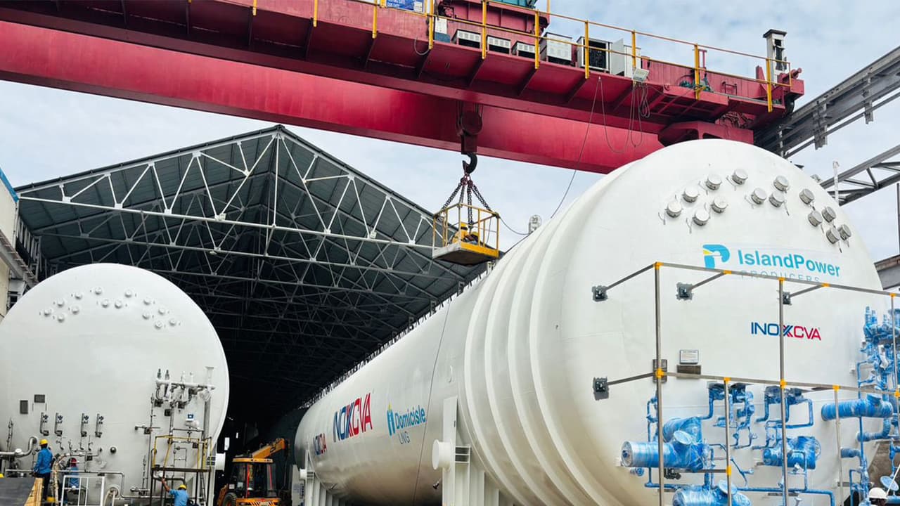 Kandla Port facilitates dispatch of INOX's LNG tanks to The Bahamas