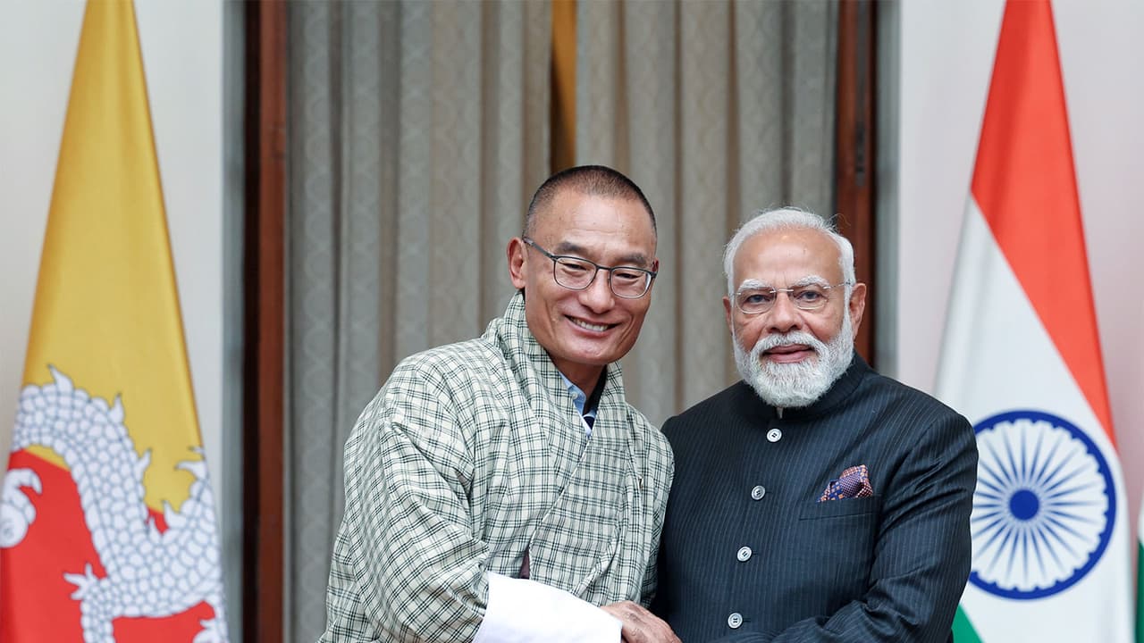 Bhutan PM calls Modi 'friend, brother, mentor' on his historic tenure