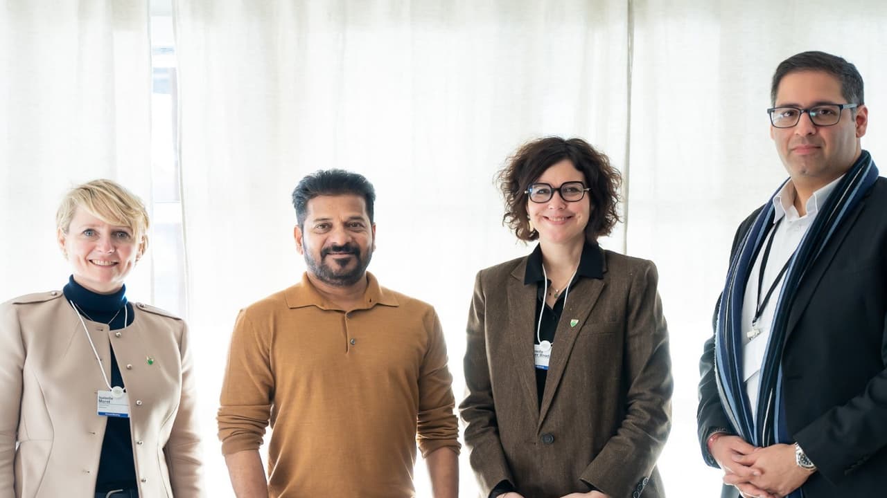 Telangana, Switzerland's Vaud discuss collaboration at WEF Davos meet