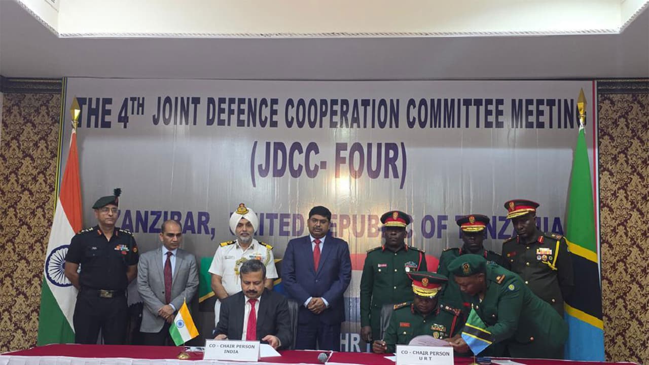 India, Tanzania bolster defence ties; explore AI, cyber cooperation