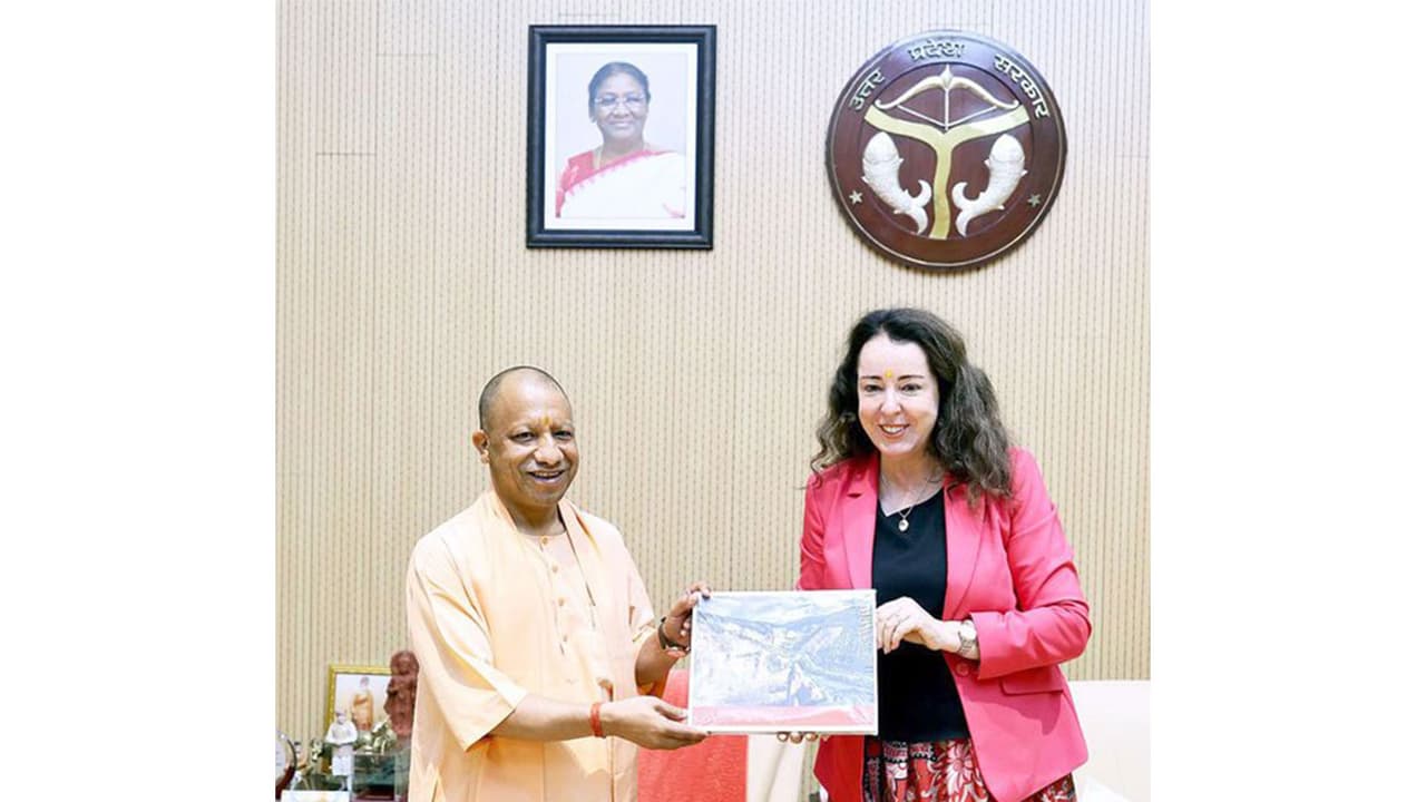 Yogi Adityanath meets Swiss envoy Maya Tissafi to boost bilateral ties