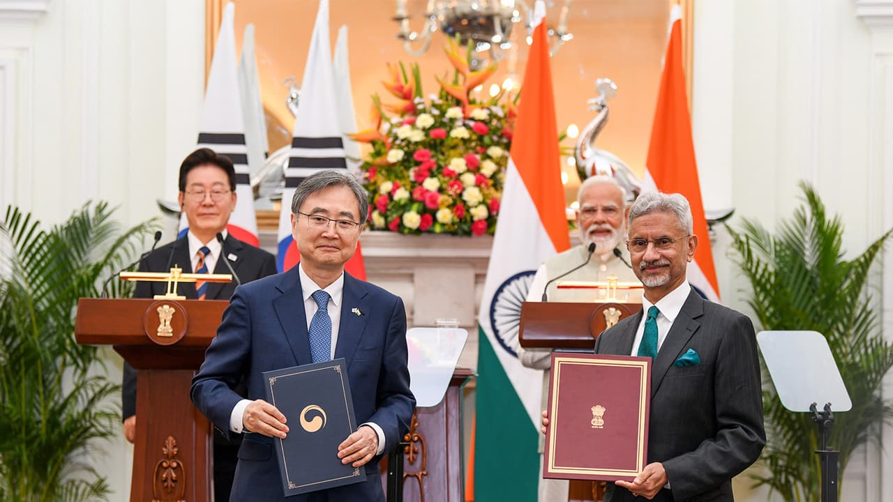 India, South Korea deepen strategic partnership with 15 agreements