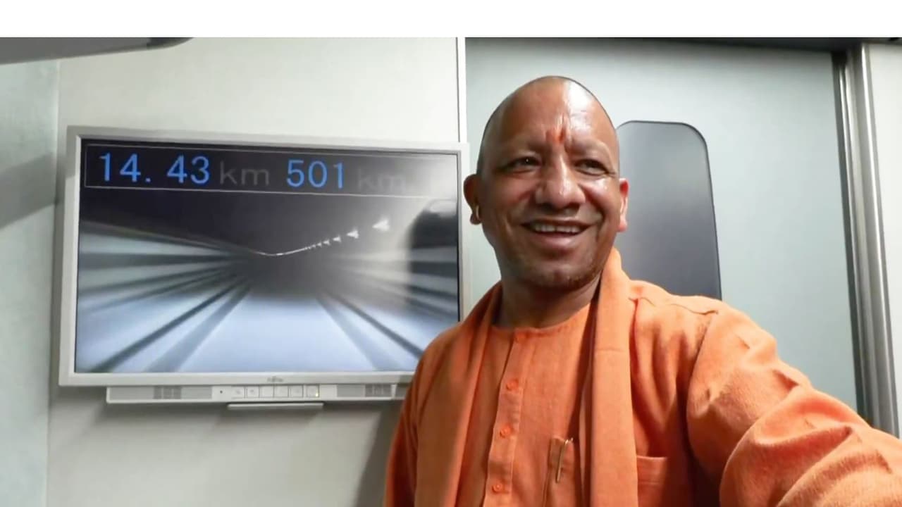Yogi Adityanath hails Japan's SCMAGLEV train as future of mobility