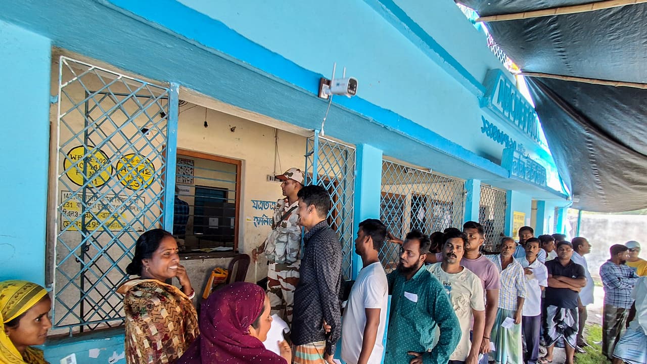 Repolling in West Bengal's Magrahat Paschim and Diamond Harbour constituencies saw over 72% turnout. TMC leaders alleged EVM tampering at a North Kolkata strong room, questioning security and demanding proof from the ECI about prior information.