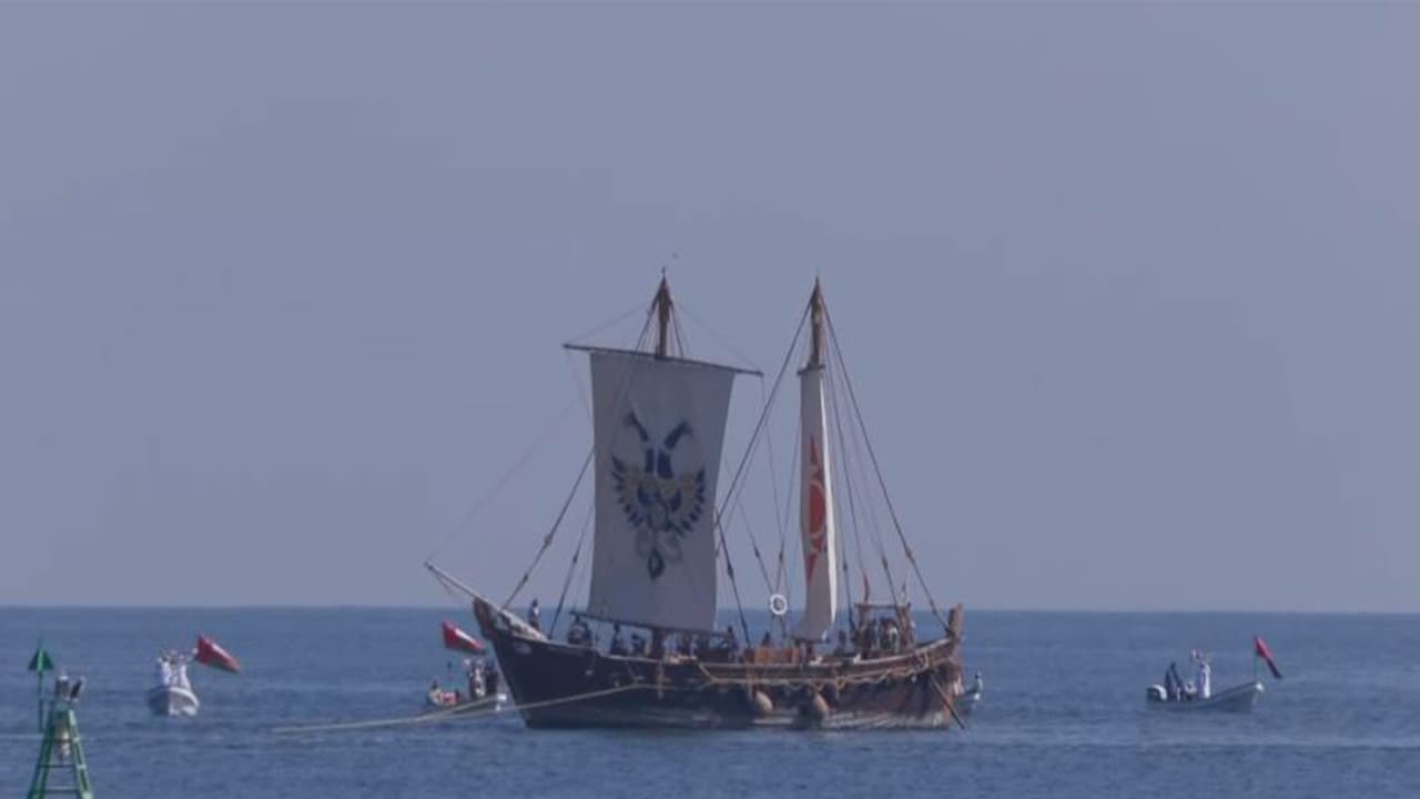 Historic Voyage: INSV Kaundinya Completes Porbandar-Muscat Journey