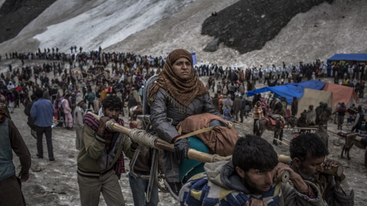 True Indology Live: Amarnath Yatra much older than Muslim shepherd myth True Indology Live: Amarnath Yatra much older than Muslim shepherd myth