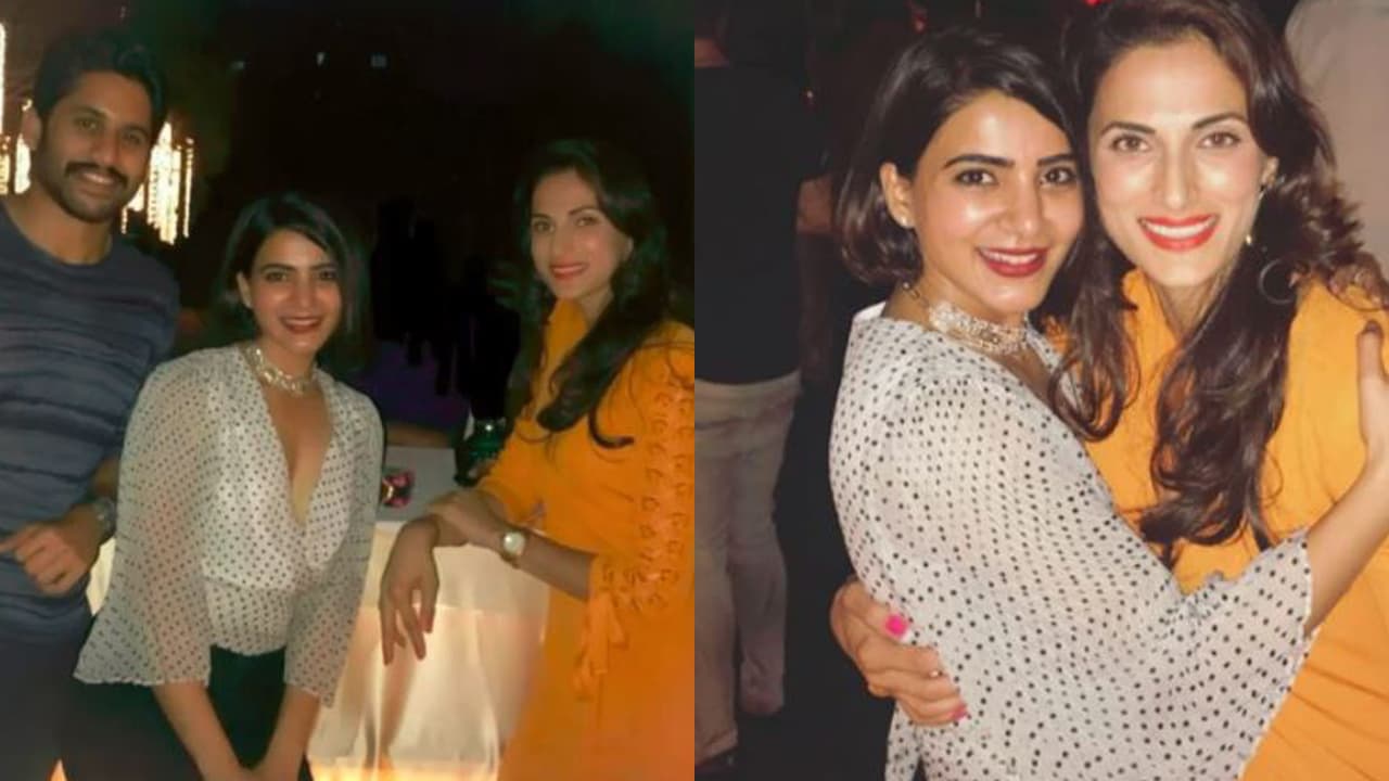 In Pics: Samantha, Naga Chaitanya with friends at a private party In Pics: Samantha, Naga Chaitanya with friends at a private party