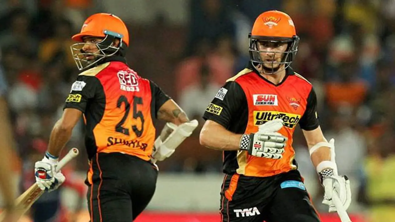IPL 2018: Sunrisers Hyderabad registered a thrilling last ball victory against Mumbai Indians IPL 2018: Sunrisers Hyderabad registered a thrilling last ball victory against Mumbai Indians