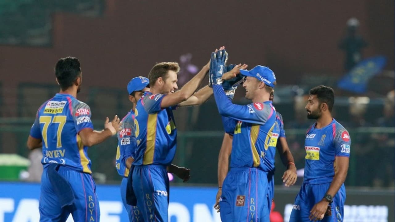 IPL 2018: Rajasthan Royals beat Delhi Daredevils by 10 runs via DLS method IPL 2018: Rajasthan Royals beat Delhi Daredevils by 10 runs via DLS method