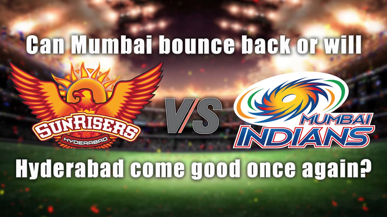IPL 2018 SRH vs MI: Can Mumbai bounce back or will Hyderabad come good once again? IPL 2018 SRH vs MI: Can Mumbai bounce back or will Hyderabad come good once again?