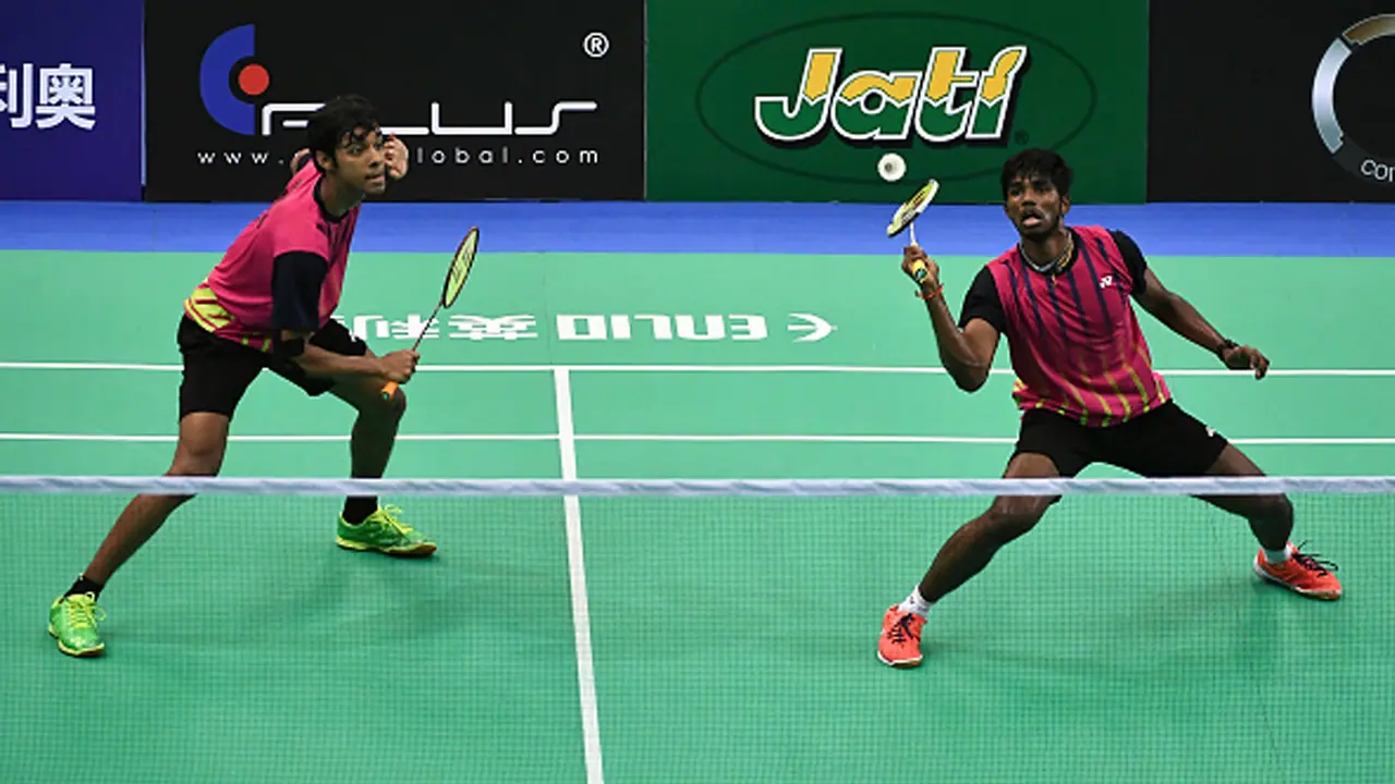 CWG 2018: Chirag Satwik win silver in men's badminton doubles CWG 2018: Chirag Satwik win silver in men's badminton doubles