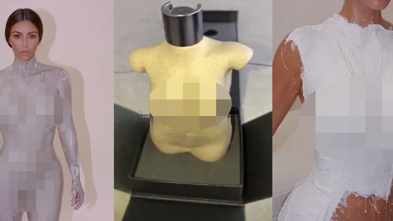 In Pics: Reality TV star Kim Kardashian goes wild again, strips for fragrance In Pics: Reality TV star Kim Kardashian goes wild again, strips for fragrance