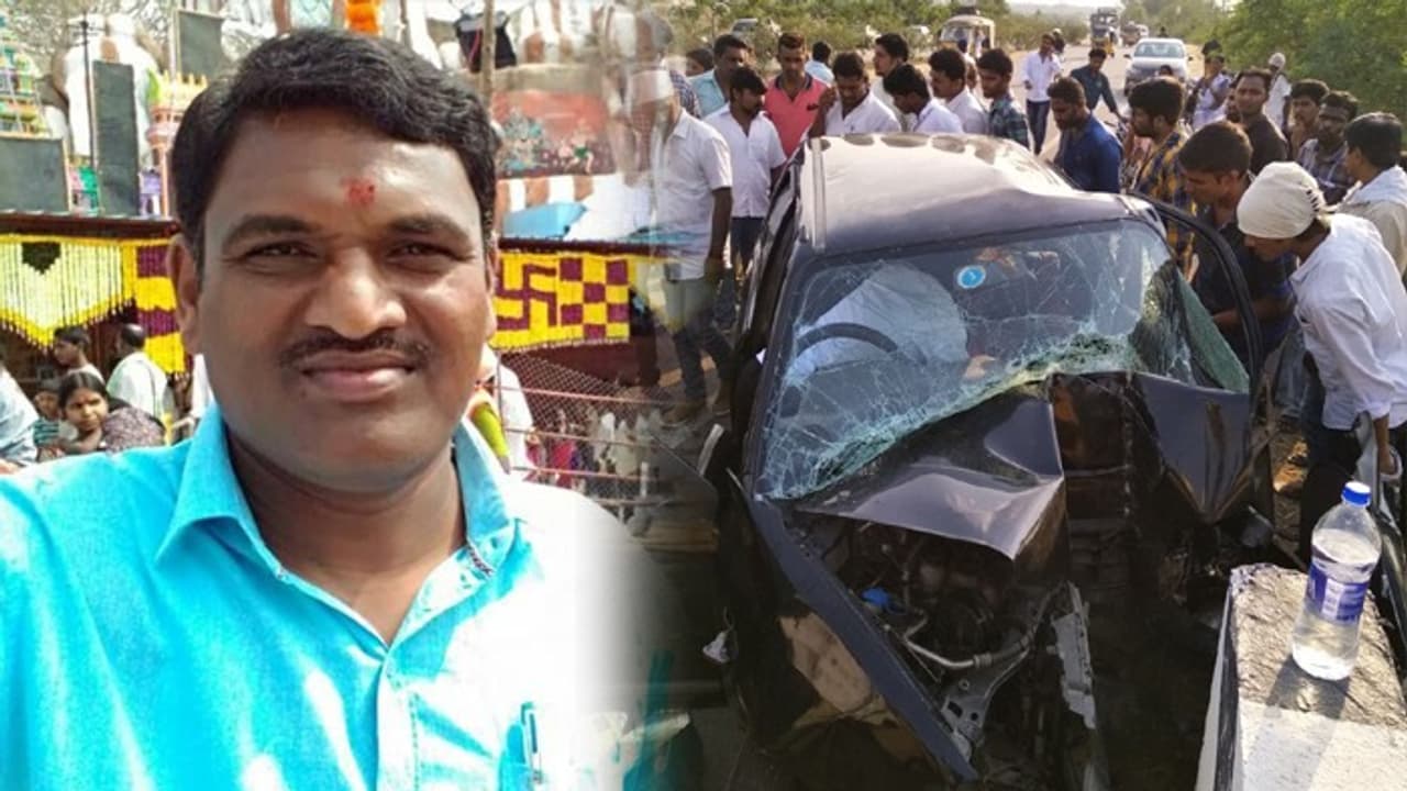 రోడ్డు ప్రమాదంలో తెలంగాణ జర్నలిస్ట్ మృతి రోడ్డు ప్రమాదంలో తెలంగాణ జర్నలిస్ట్ మృతి