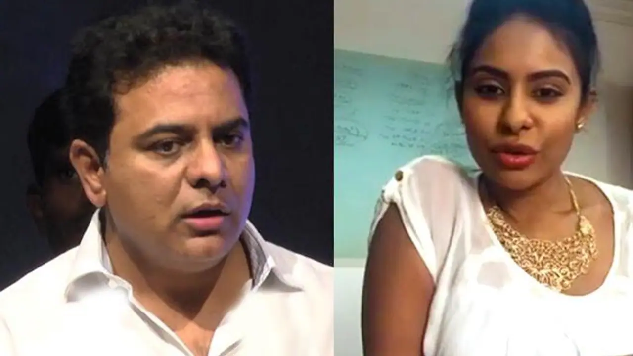 కేటిఆర్ ను వదలని శ్రీరెడ్డి కేటిఆర్ ను వదలని శ్రీరెడ్డి