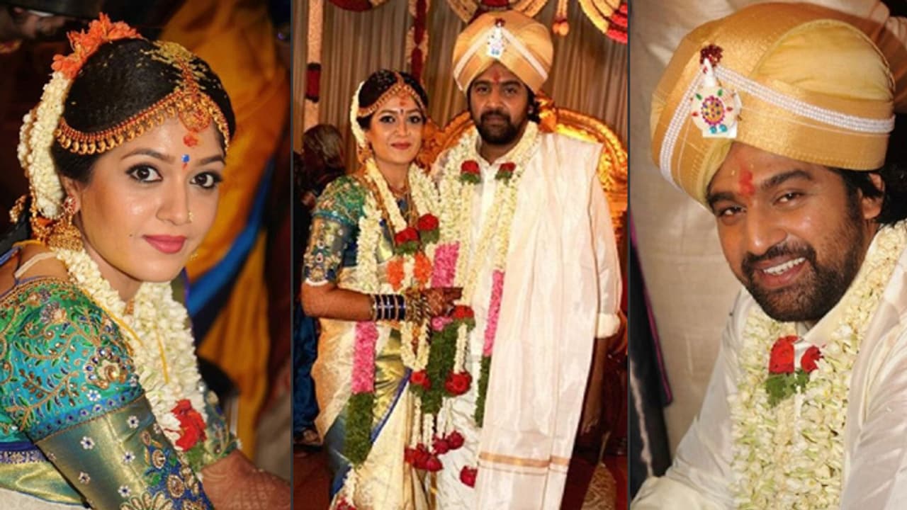 Chiru Sarja Meghana Raj are officially the star couple now [Wedding Photos]