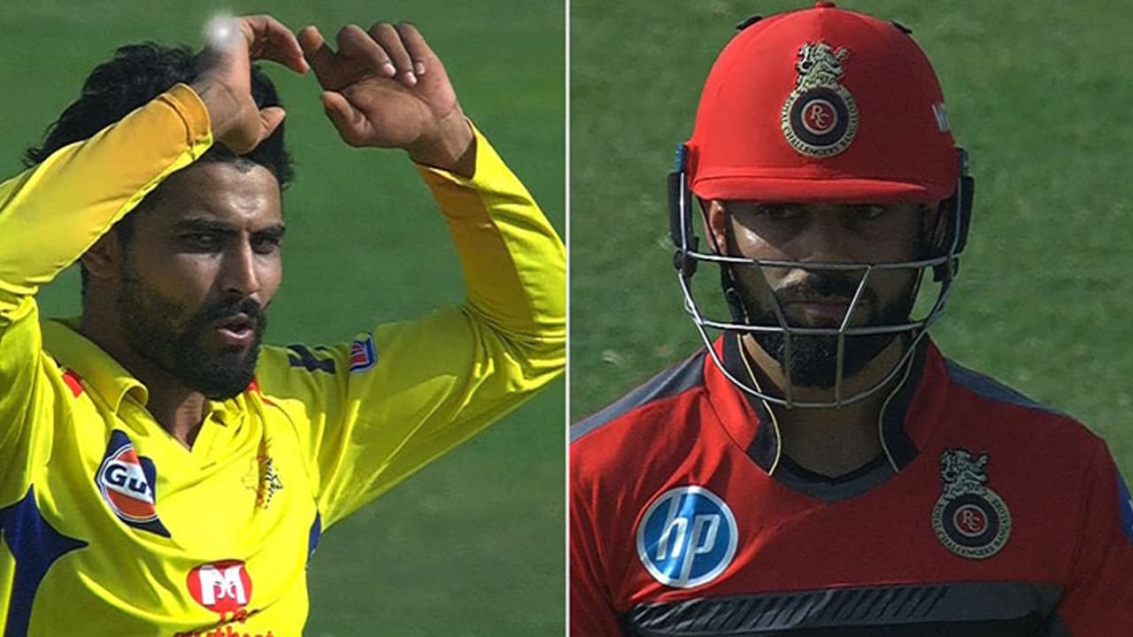 రెండు క్యాచ్ లు వదిలేసి విలన్, కోహ్లీని ఔట్ చేసి జడేజా హీరో: నో సెలబ్రేషన్ రెండు క్యాచ్ లు వదిలేసి విలన్, కోహ్లీని ఔట్ చేసి జడేజా హీరో: నో సెలబ్రేషన్