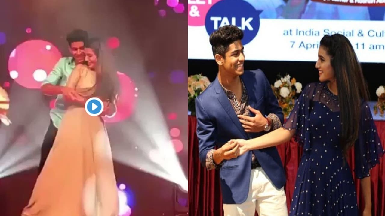 Viral: Priya Prakash Varrier Roshan groove to popular Hindi song Viral: Priya Prakash Varrier Roshan groove to popular Hindi song