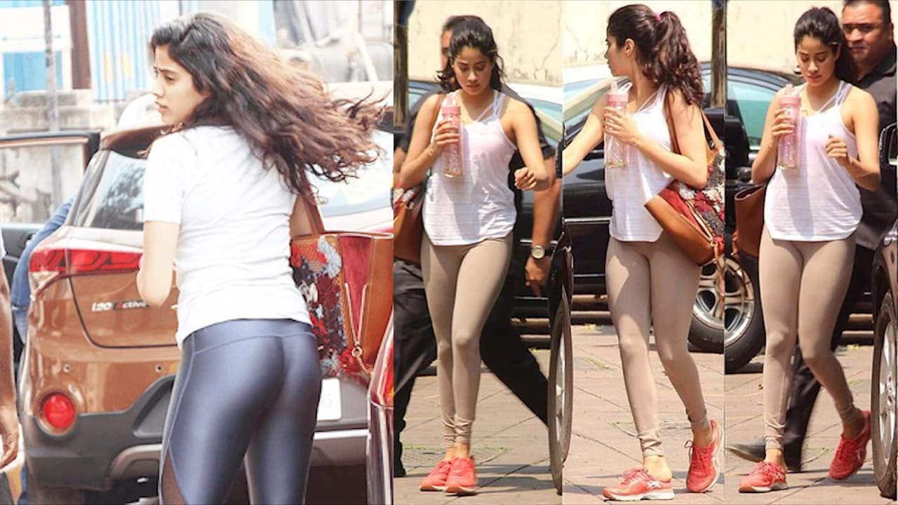 Fan chases Janhvi for selfie, Ishaan's reaction is classy Fan chases Janhvi for selfie, Ishaan's reaction is classy