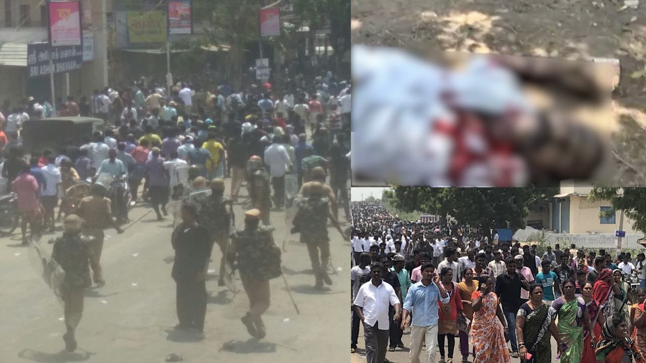 ತಮಿಳುನಾಡಿನಲ್ಲಿ ಗೋಲಿಬಾರ್ : 10ಕ್ಕೂ ಹೆಚ್ಚು ಸಾವು