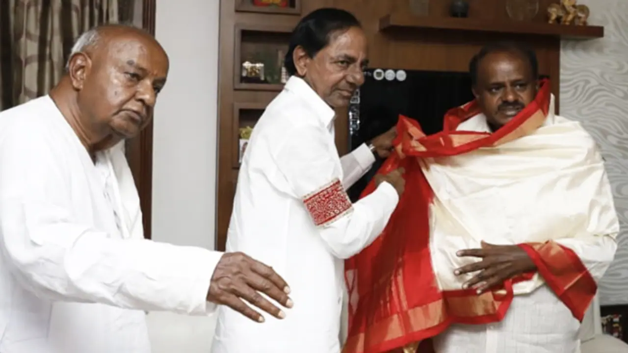 కేసిఆర్ పై ఆ అపోహ తొలగినట్లేనా: కుమారస్వామి మాట ఇదీ.. కేసిఆర్ పై ఆ అపోహ తొలగినట్లేనా: కుమారస్వామి మాట ఇదీ..