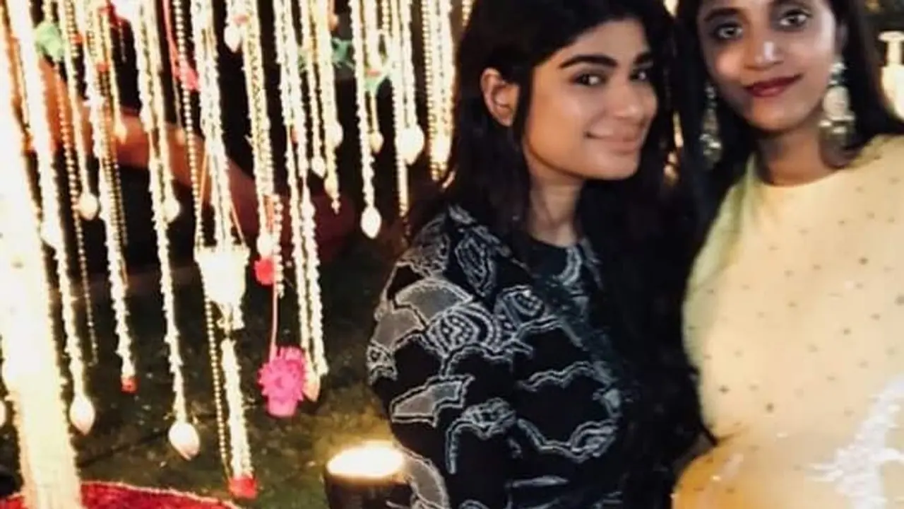 Jr NTR's wife Lakshmi Pranathi looks splendid on her baby shower Jr NTR's wife Lakshmi Pranathi looks splendid on her baby shower