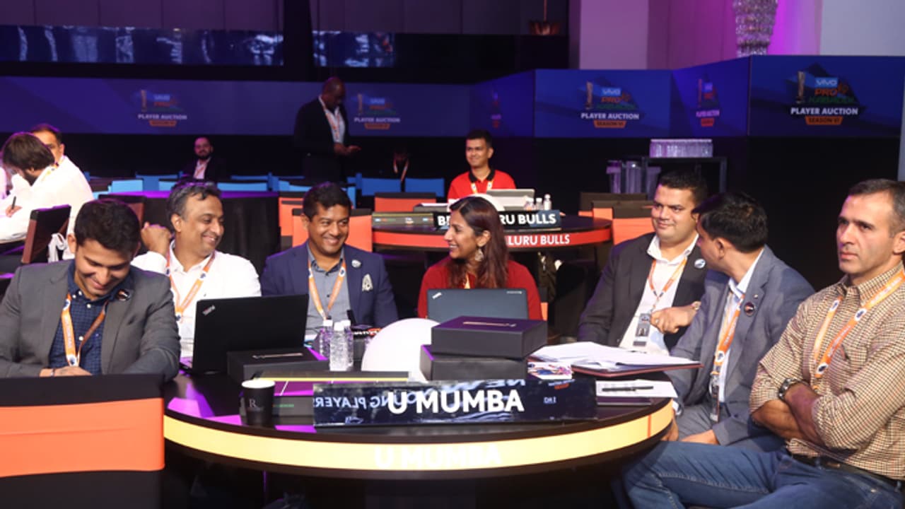 PKL 6: ಮೊದಲ ದಿನದ ಹರಾಜಿನ ಬಳಿಕ ಯು ಮುಂಬಾ ತಂಡ ಹೀಗಿದೆ PKL 6: ಮೊದಲ ದಿನದ ಹರಾಜಿನ ಬಳಿಕ ಯು ಮುಂಬಾ ತಂಡ ಹೀಗಿದೆ