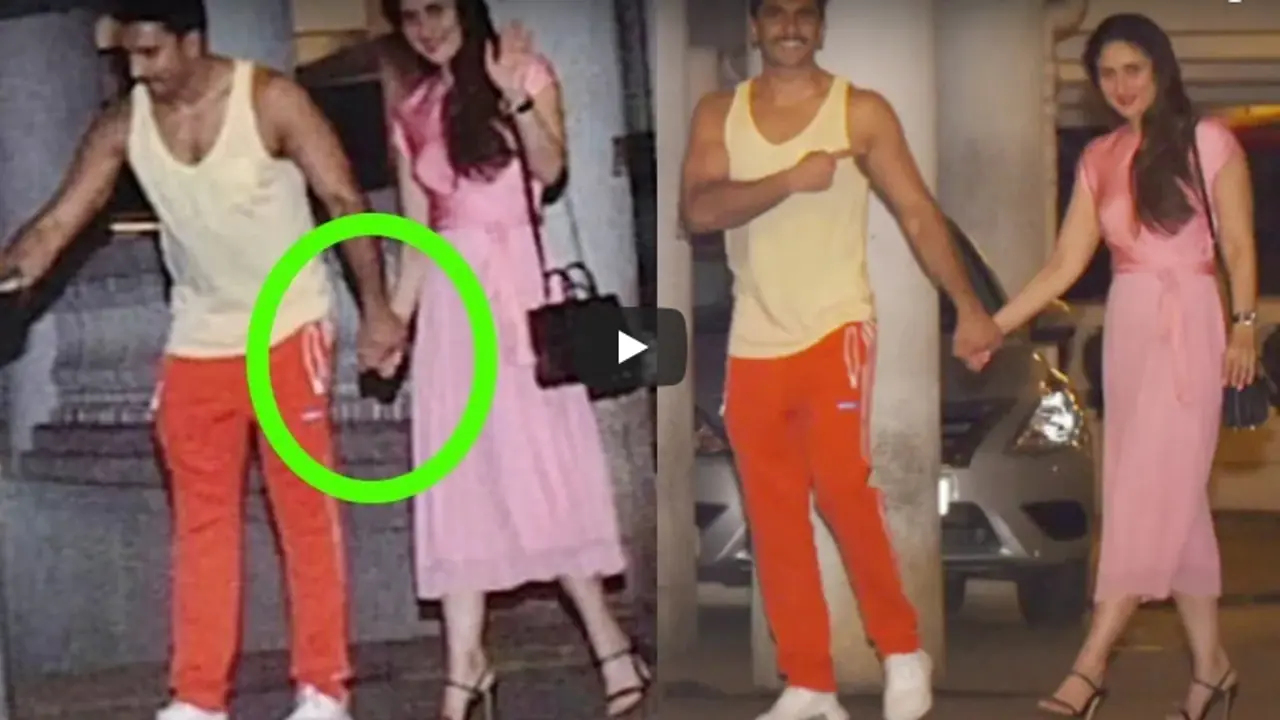 Watch: Ranveer Singh helps drunk Kareena Kapoor to walk after a party Watch: Ranveer Singh helps drunk Kareena Kapoor to walk after a party