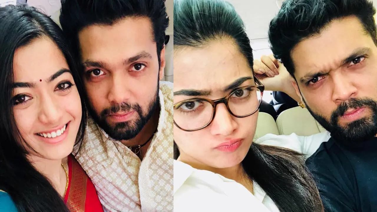 Here is how fiancé Rashmika Mandanna wished Rakshit Shetty on his birthday Here is how fiancé Rashmika Mandanna wished Rakshit Shetty on his birthday