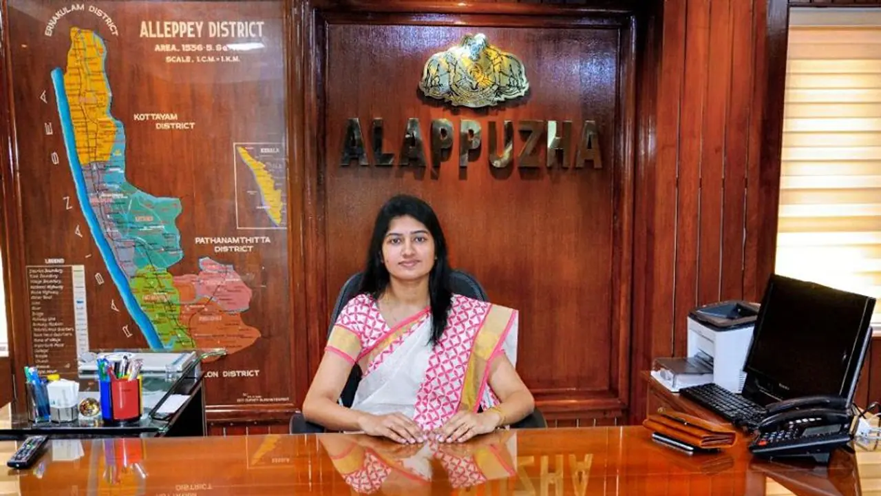 Tough officer TV Anupama takes charge as DC of Thrissur after transfer Tough officer TV Anupama takes charge as DC of Thrissur after transfer