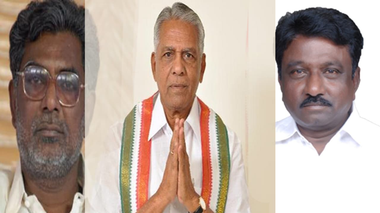 పాలమూరు కాంగ్రెస్ కు షాక్ : కారెక్కనున్న ముగ్గురు నేతలు పాలమూరు కాంగ్రెస్ కు షాక్ : కారెక్కనున్న ముగ్గురు నేతలు