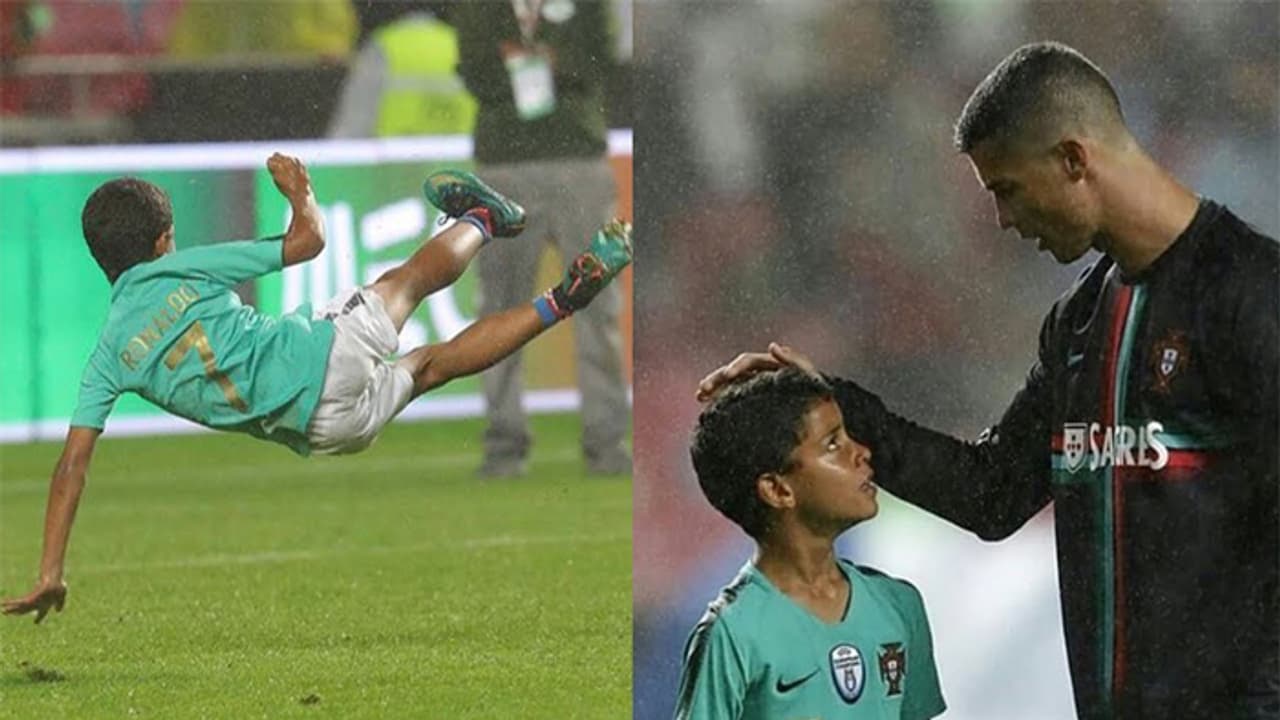 తండ్రికి మాంచి కిక్ ఇచ్చే గోల్ (వీడియో) తండ్రికి మాంచి కిక్ ఇచ్చే గోల్ (వీడియో)