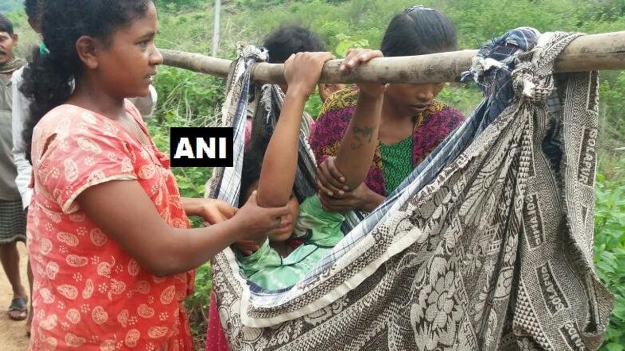 ಆ್ಯಂಬುಲೆನ್ಸ್ ಬರಲು ರಸ್ತೆಯೇ ಇಲ್ಲ: ಗರ್ಭಿಣಿಯ ಪಾಡು ಕೇಳುವರು ಯಾರು?