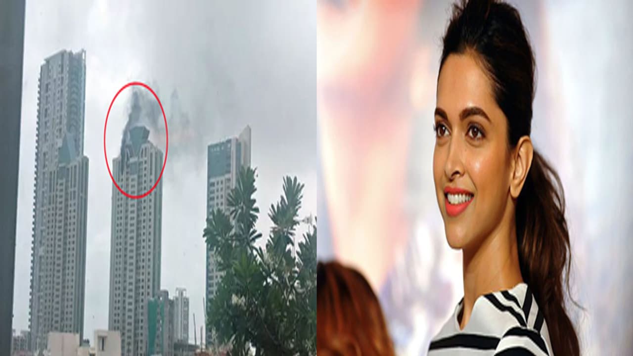 దీపికా పదుకోన్ ఫ్లాట్ ఉన్న టవర్స్లో భారీ అగ్ని ప్రమాదం దీపికా పదుకోన్ ఫ్లాట్ ఉన్న టవర్స్లో భారీ అగ్ని ప్రమాదం