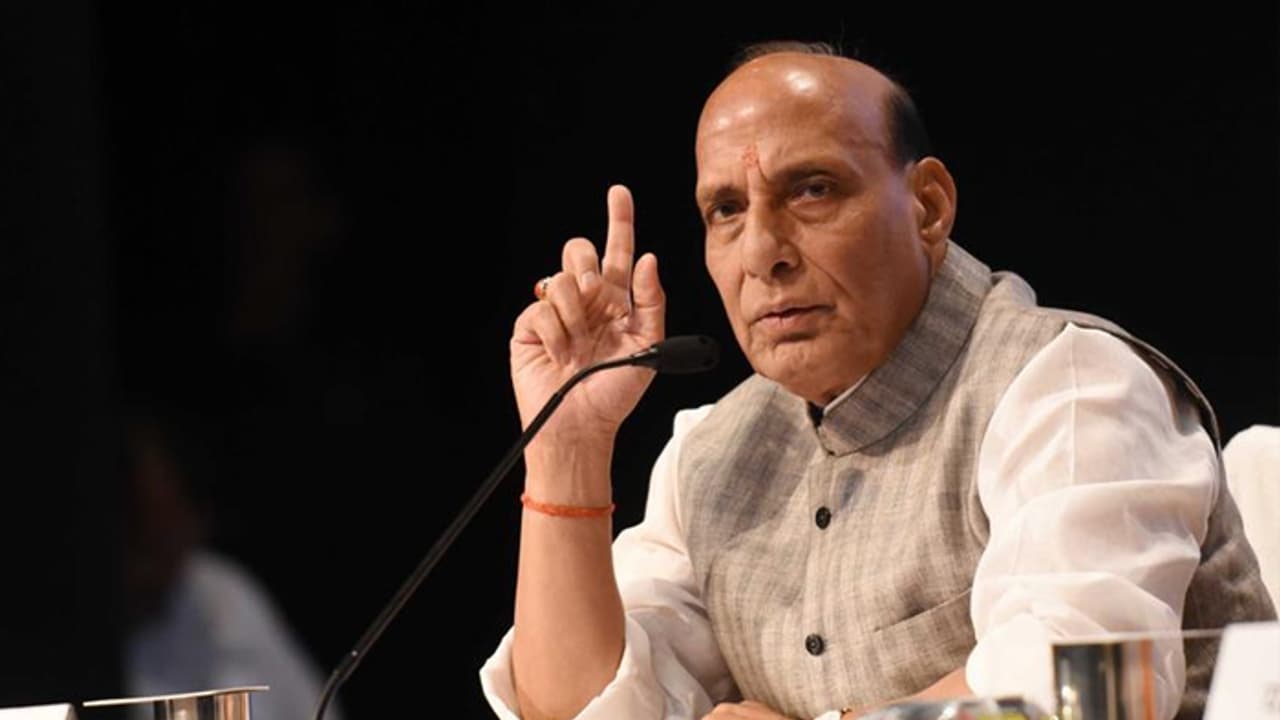 Rajnath Singh inaugurates ‘smart’ border fence in Jammu and Kashmir, dedicates to martyred jawans