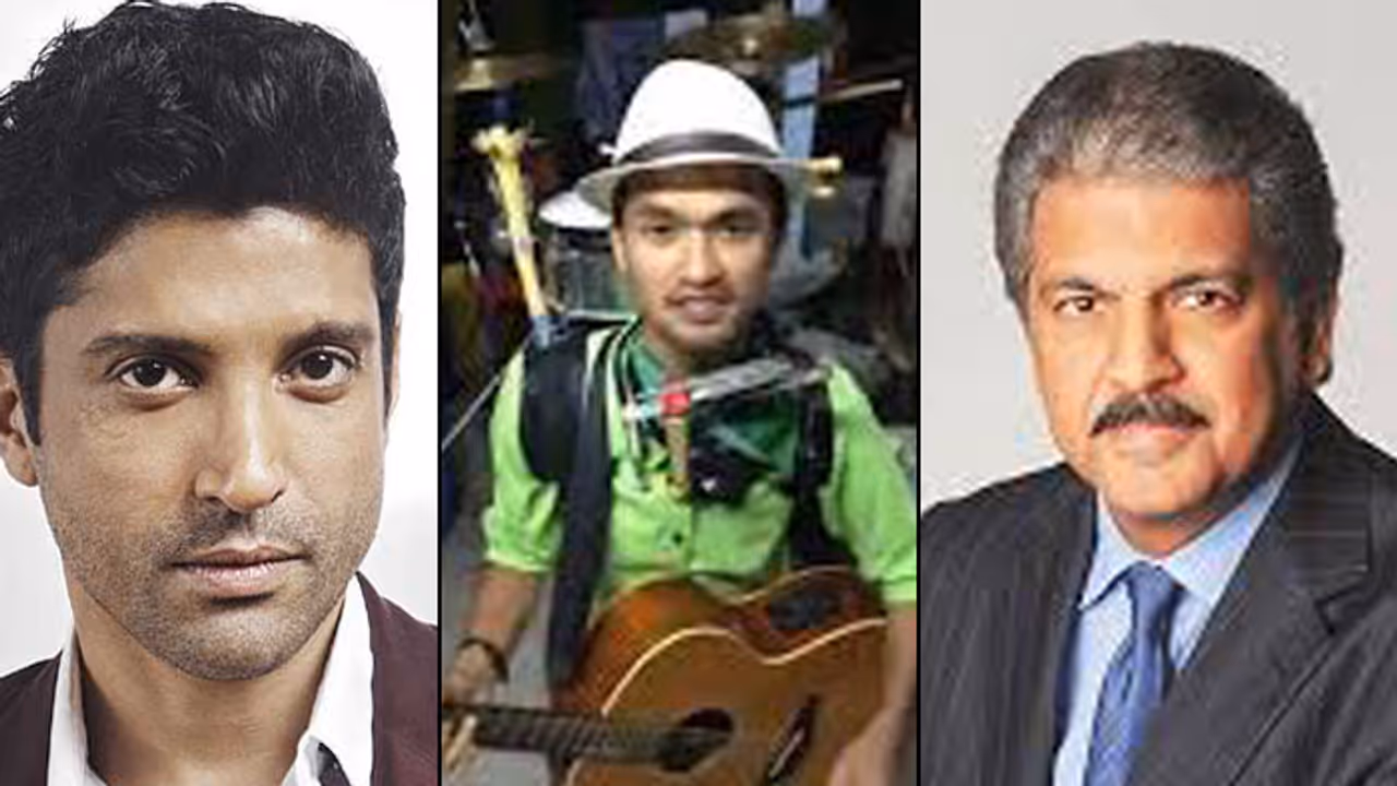 The amazing tale behind one man band impressing Farhan Akhtar and Anand Mahindra The amazing tale behind one man band impressing Farhan Akhtar and Anand Mahindra