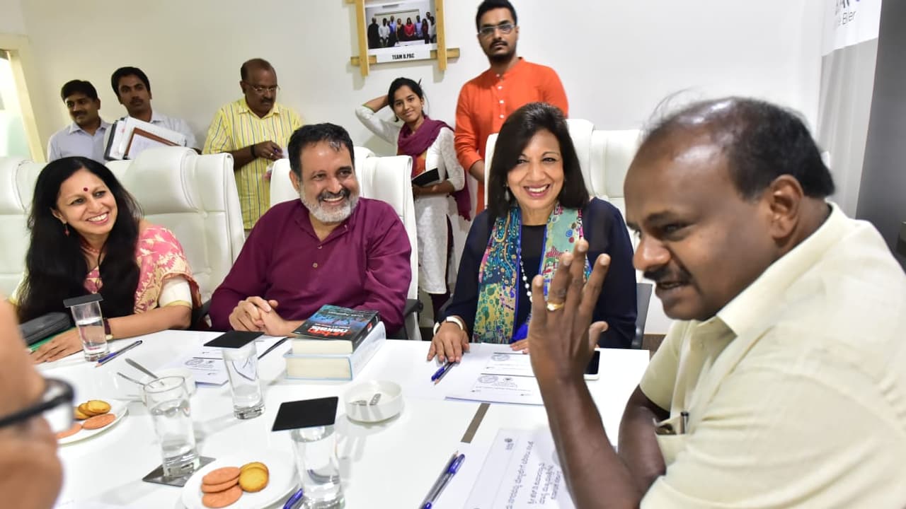 Chief Minister HD Kumaraswamy meets B.PAC members, promises better infrastructure for Bengaluru Chief Minister HD Kumaraswamy meets B.PAC members, promises better infrastructure for Bengaluru
