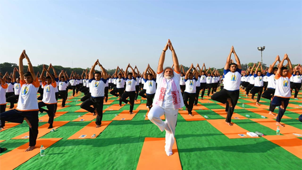 Yoga will unite the world, says PM Narendra Modi Yoga will unite the world, says PM Narendra Modi