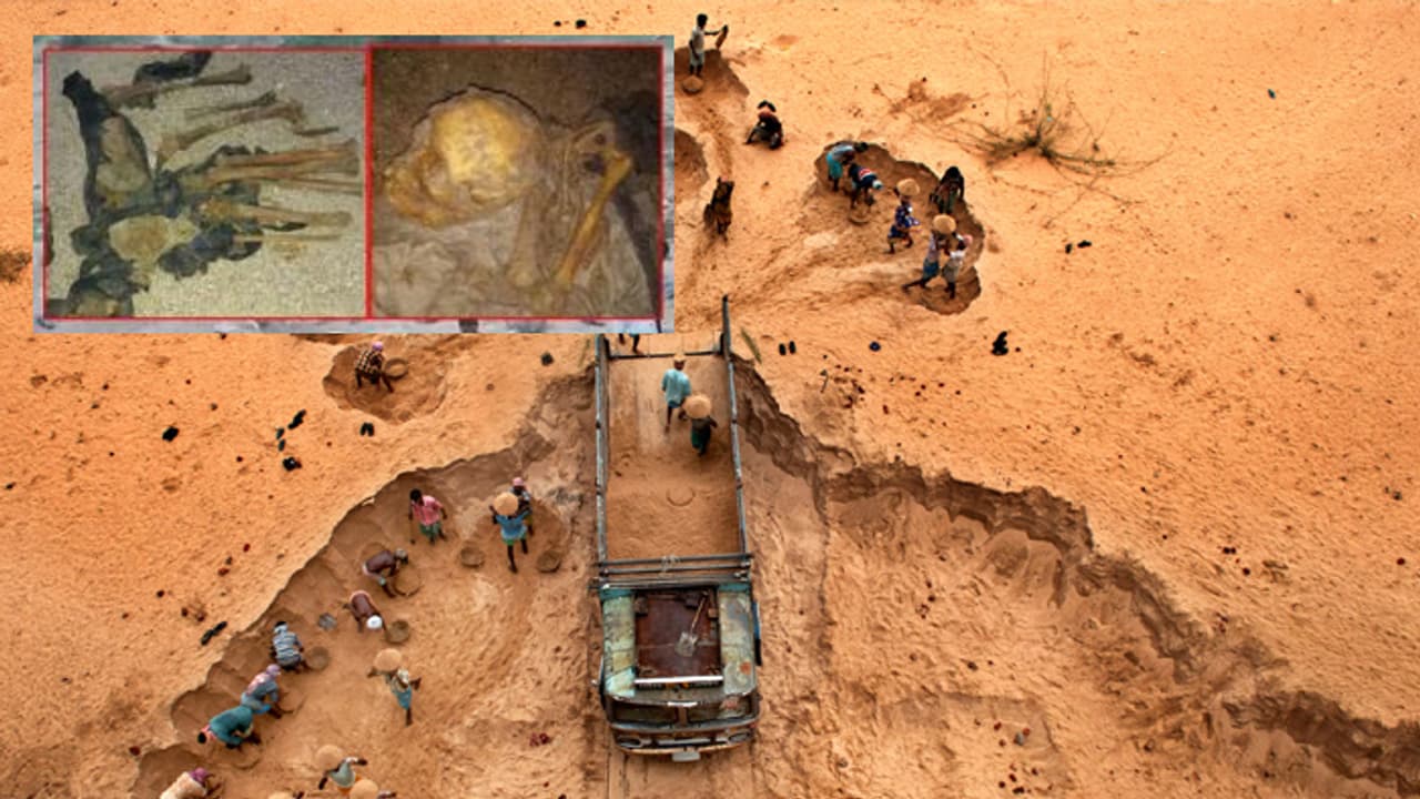 1984లో వరదల్లో కొట్టుకుపోయిన లారీ.. మృతదేహాల కోసం తవ్వకాలు 1984లో వరదల్లో కొట్టుకుపోయిన లారీ.. మృతదేహాల కోసం తవ్వకాలు