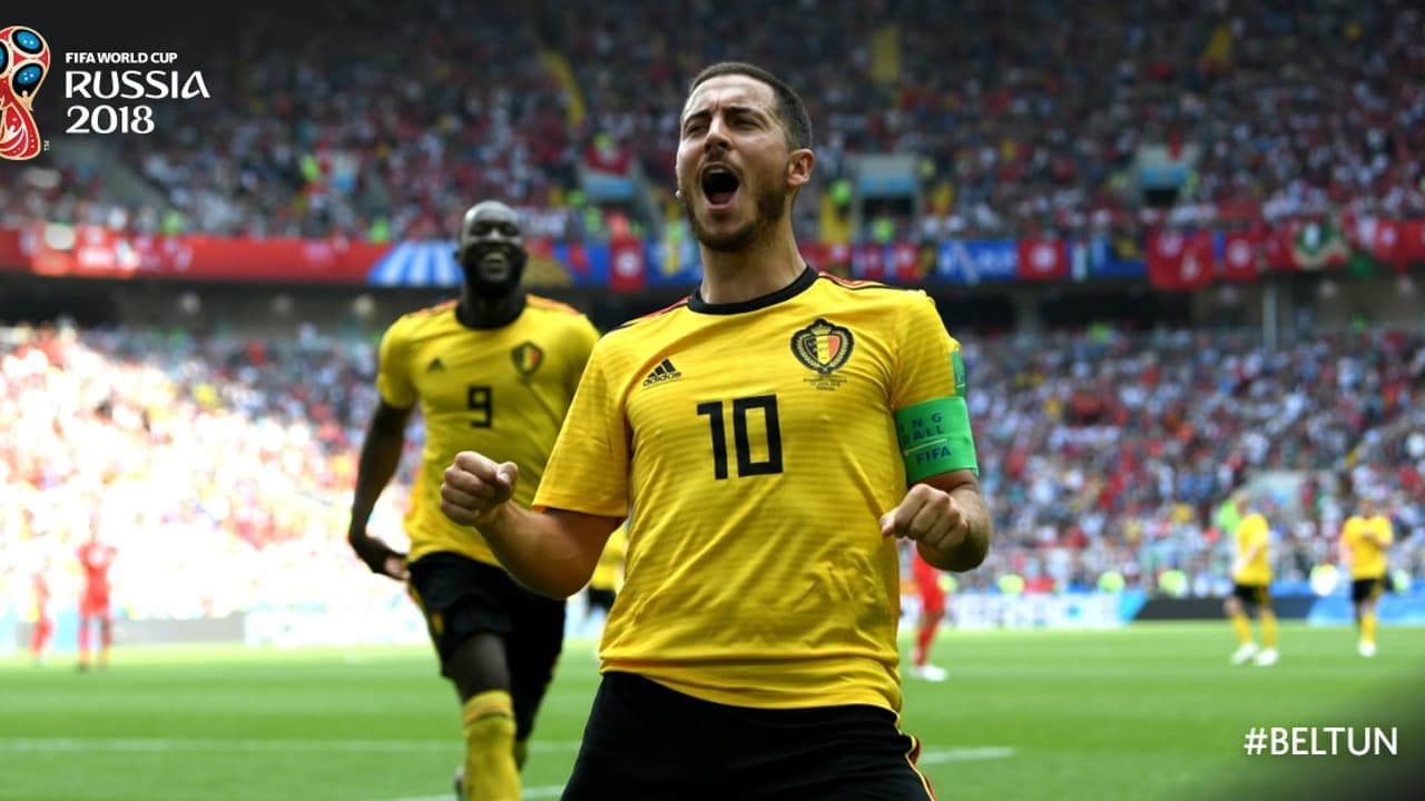 ಫಿಫಾ ವಿಶ್ವಕಪ್ 2018: ತುನಿಷಿಯಾ ವಿರುದ್ಧ ಗೋಲಿನ ಸುರಿಮಳೆ ಸುರಿದ ಬೆಲ್ಜಿಯಂ ಫಿಫಾ ವಿಶ್ವಕಪ್ 2018: ತುನಿಷಿಯಾ ವಿರುದ್ಧ ಗೋಲಿನ ಸುರಿಮಳೆ ಸುರಿದ ಬೆಲ್ಜಿಯಂ