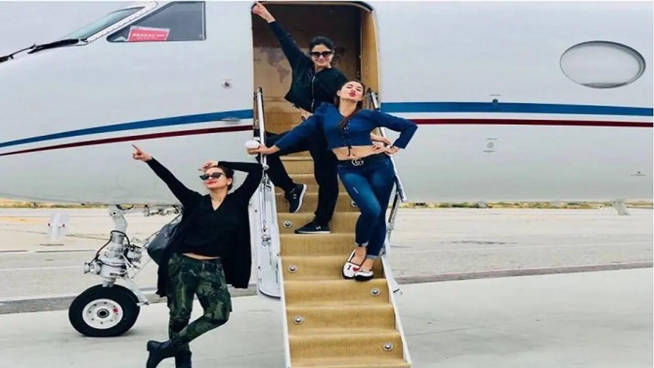 ಕತ್ರಿನಾ, ಜಾಕ್ವಲಿನ್ ಕಾದಾಟ?: ವಿಡಿಯೋ ಹೇಳುವುದೇ ಬೇರೆ! ಕತ್ರಿನಾ, ಜಾಕ್ವಲಿನ್ ಕಾದಾಟ?: ವಿಡಿಯೋ ಹೇಳುವುದೇ ಬೇರೆ!